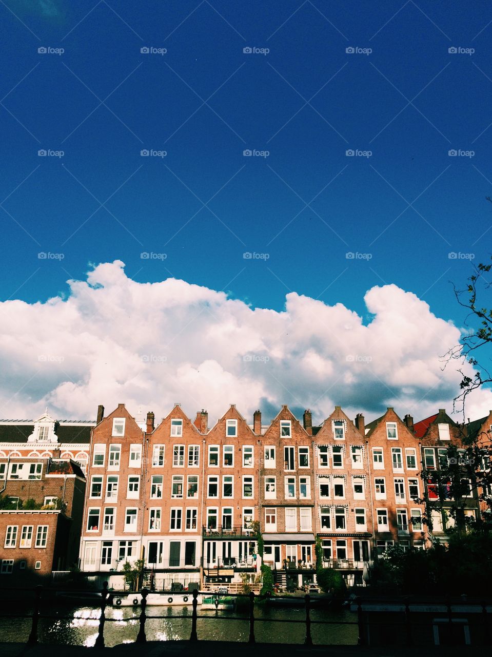 Dutch canal houses