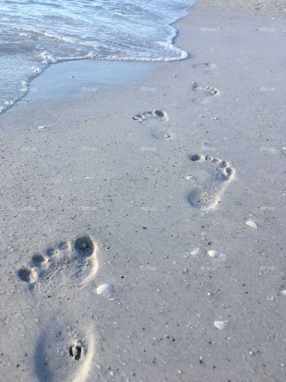 Footprints...