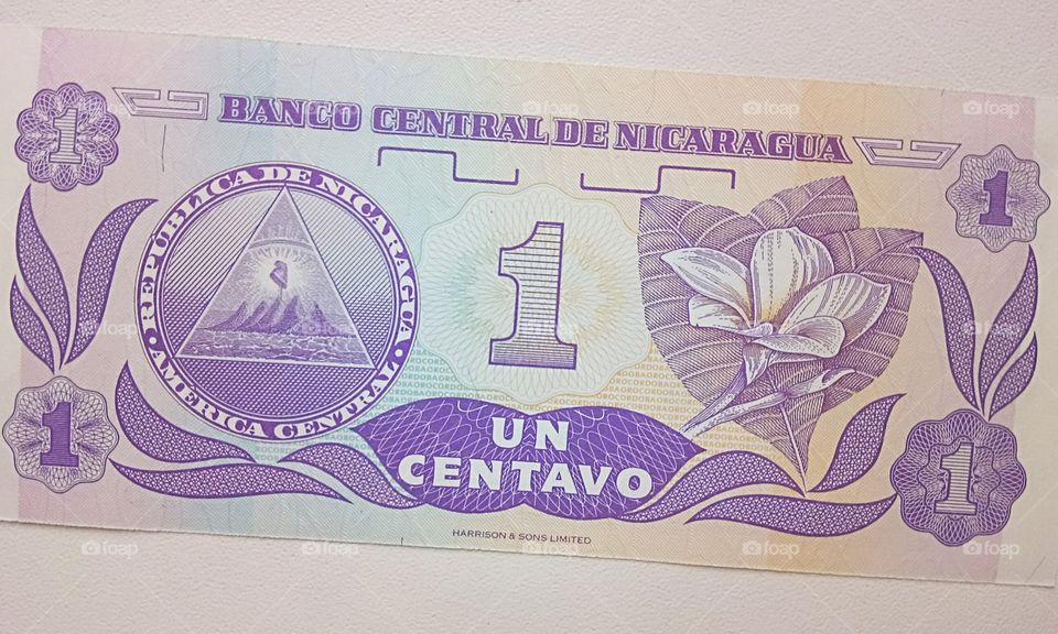 Un centavo Nacaragua