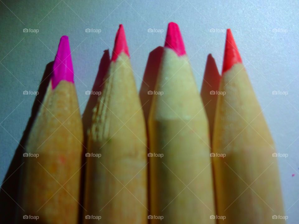 pink pencils