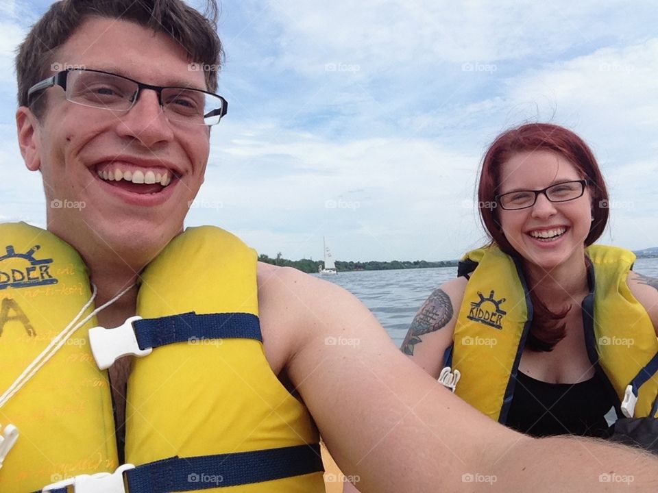 Woman, Man, Summer, Fun, Outdoors