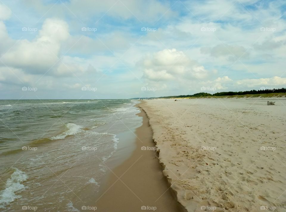 Sand, Water, Beach, No Person, Surf