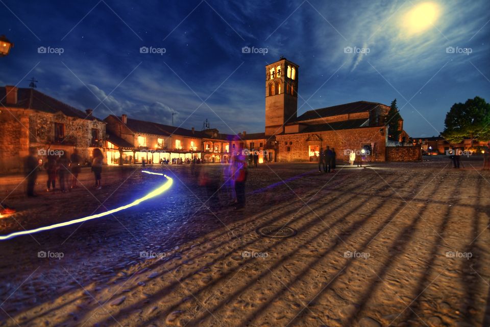 Pedraza, noche de las velas