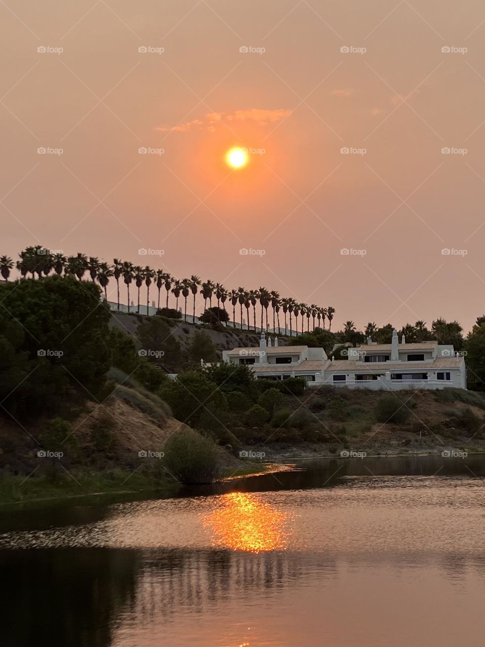 Impression of the rising sun