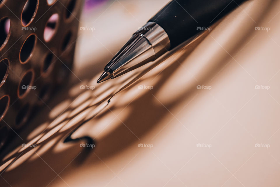 A pen that deliberately writes feelings on paper.