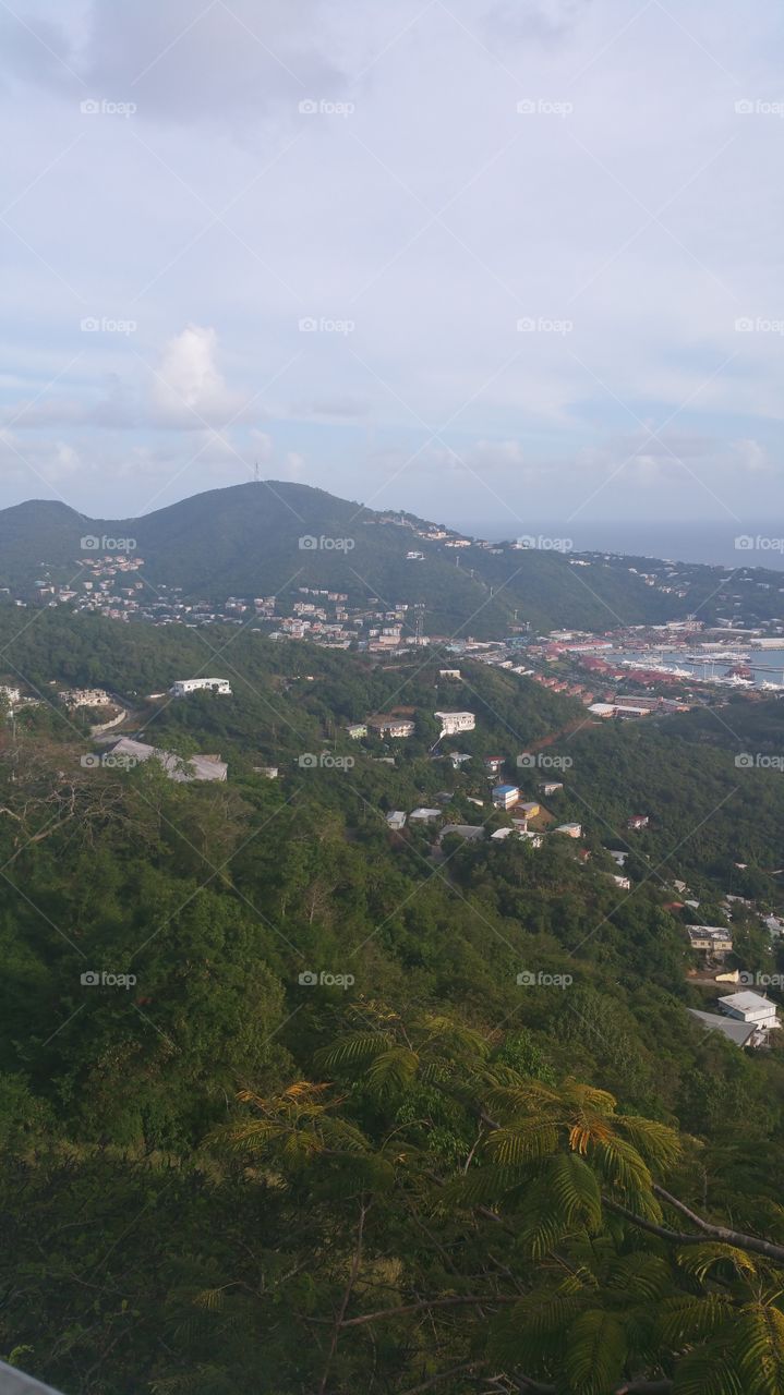 St. Thomas from above