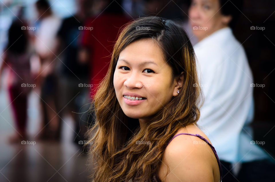 woman smile women candid by sklarian