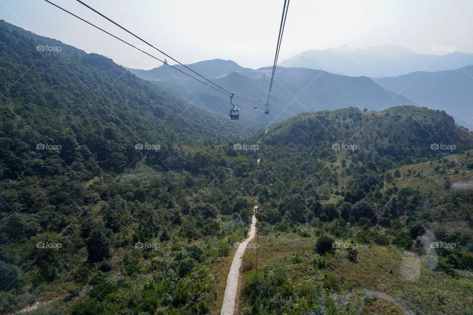 Way to Big Buddha- Hong Kong 