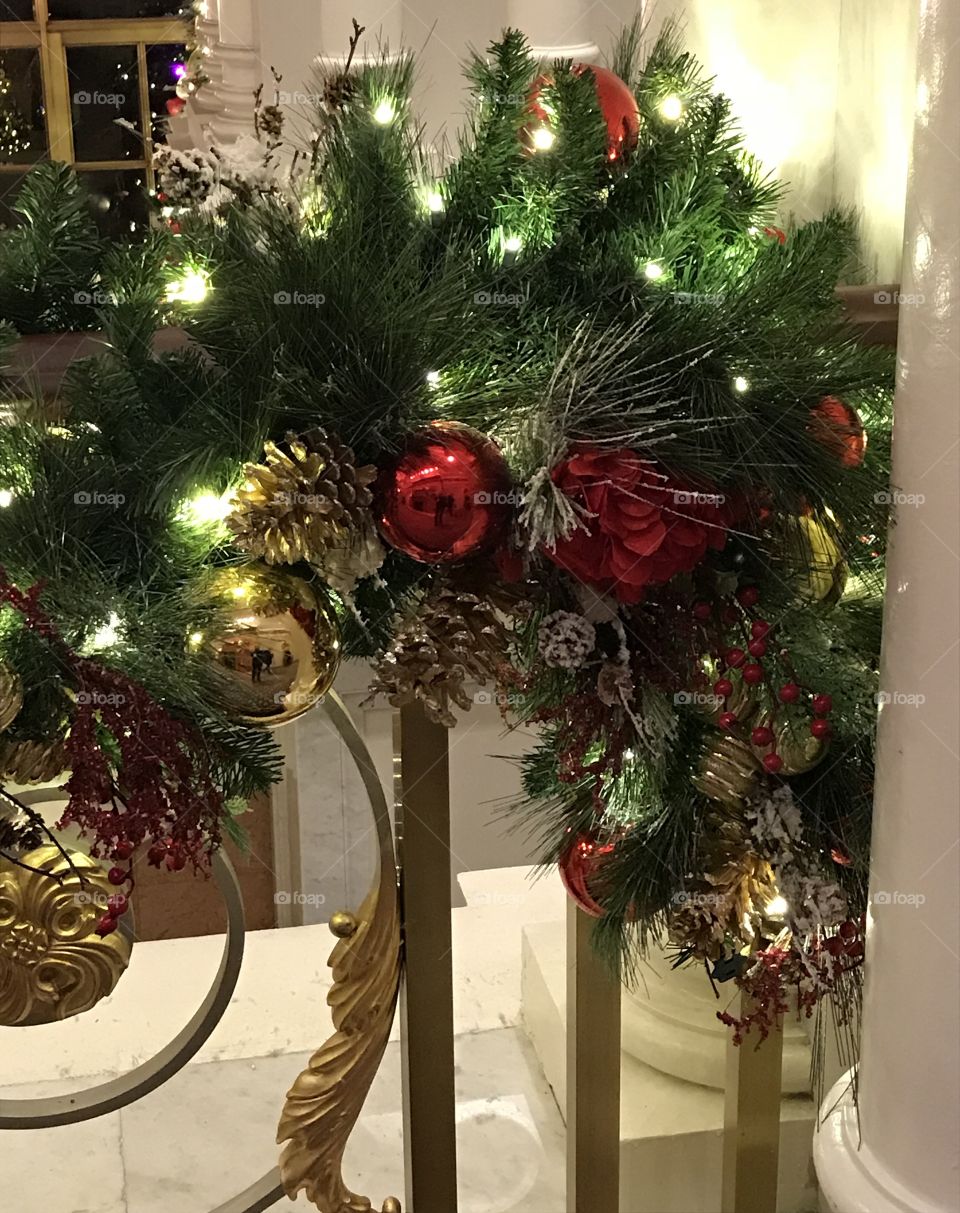 Christmas, Decoration, Celebration, Gold, Winter