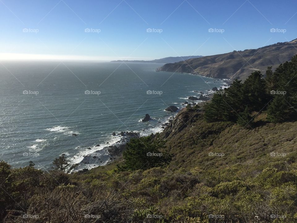California Coastal View 