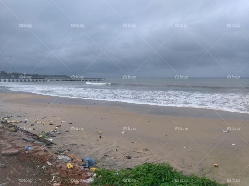 The 390 years old Bride in thalassery sea