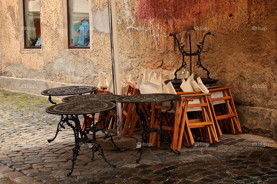 table retro chairs clasic by bonoman