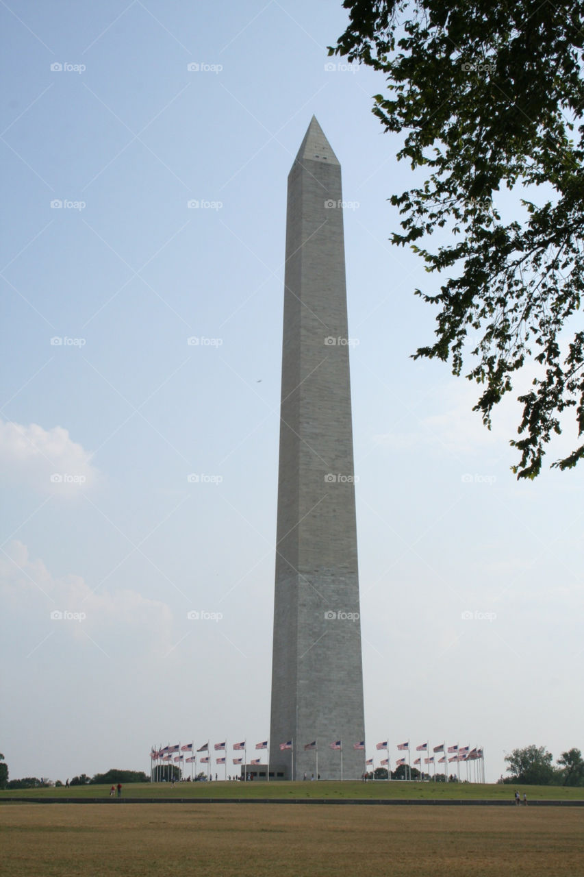 sky tree flags tower by mengzishiliu