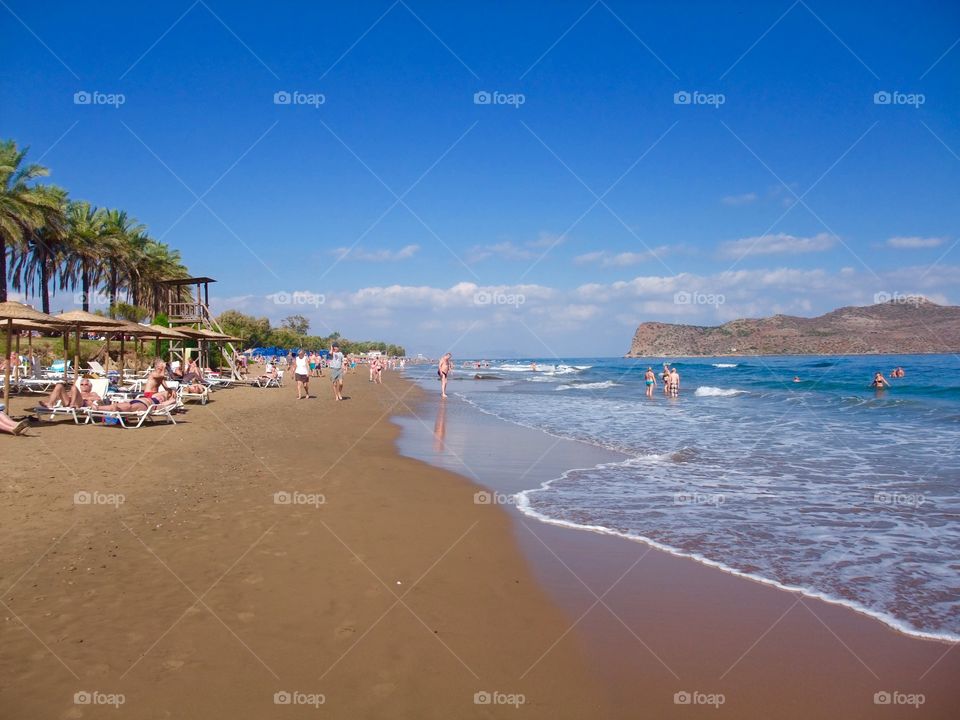 Crete beach