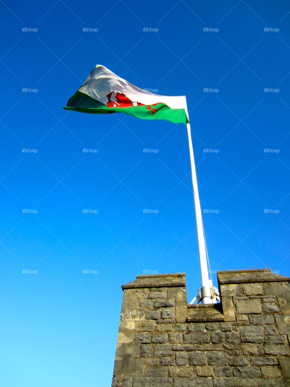 Flag, No Person, Wind, Sky, Travel