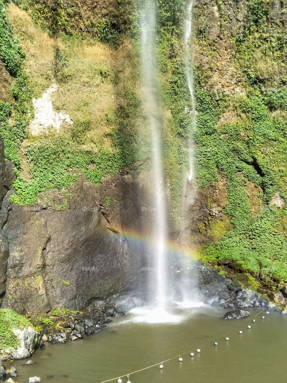 rainbow waterfall