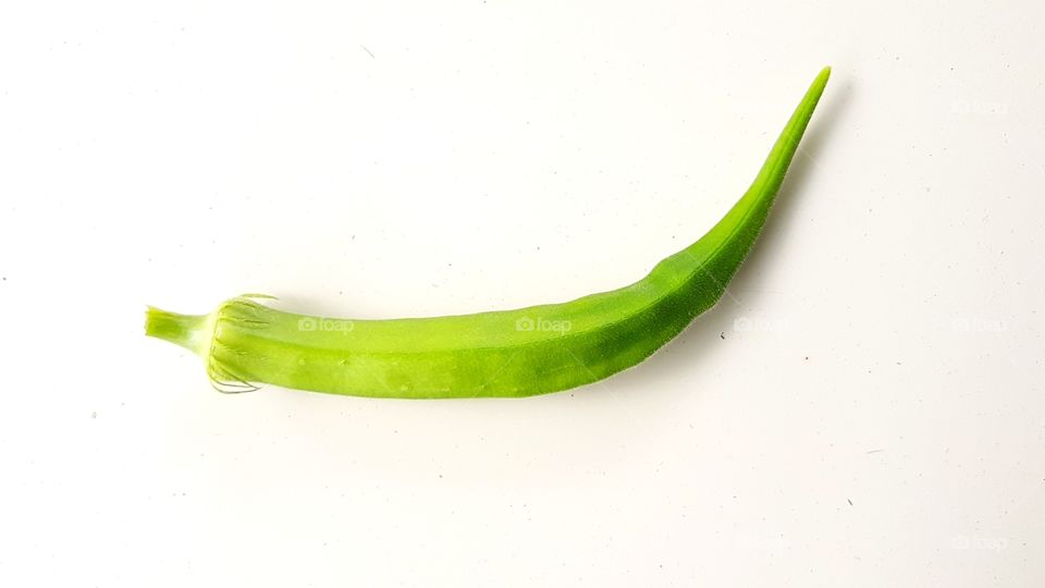 the green okra