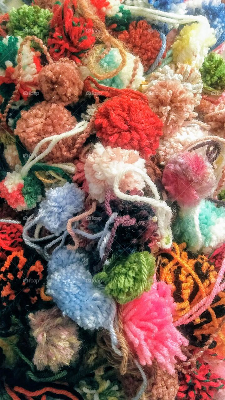 Handcrafted Pom Poms