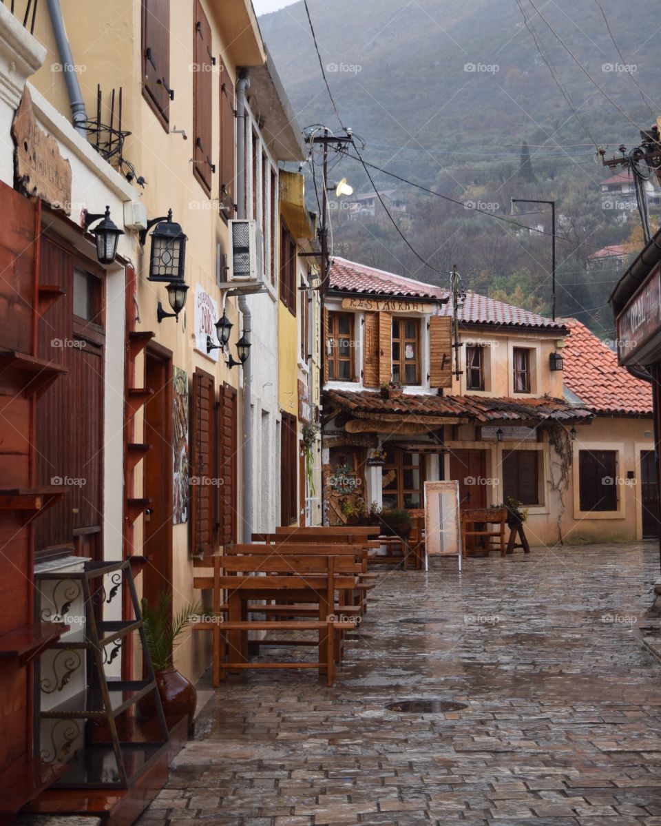 The streets of Old Town Bar