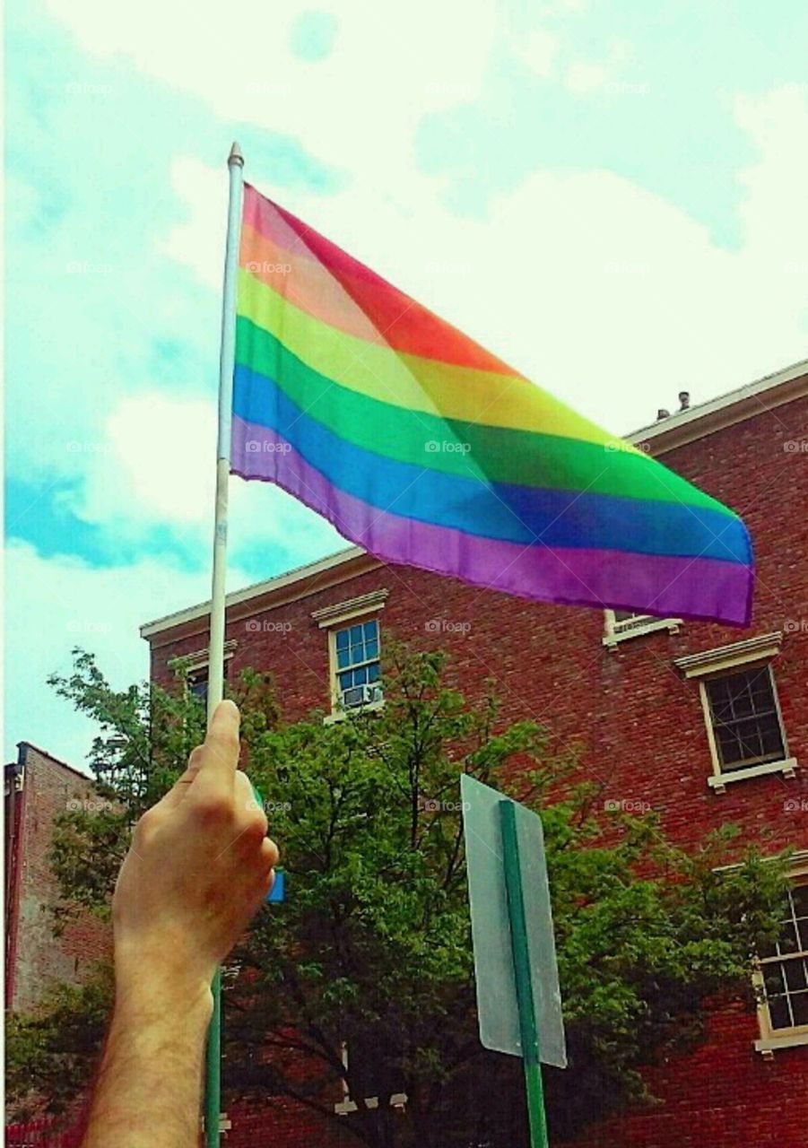 Love Wins. NYC Gay Pride Parade 2015