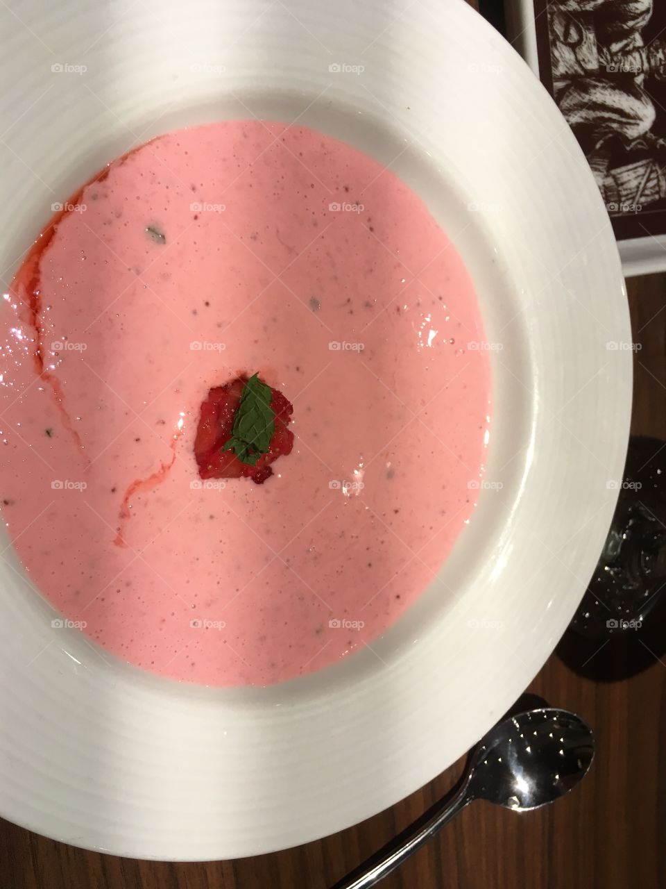 chiller strawberry soup