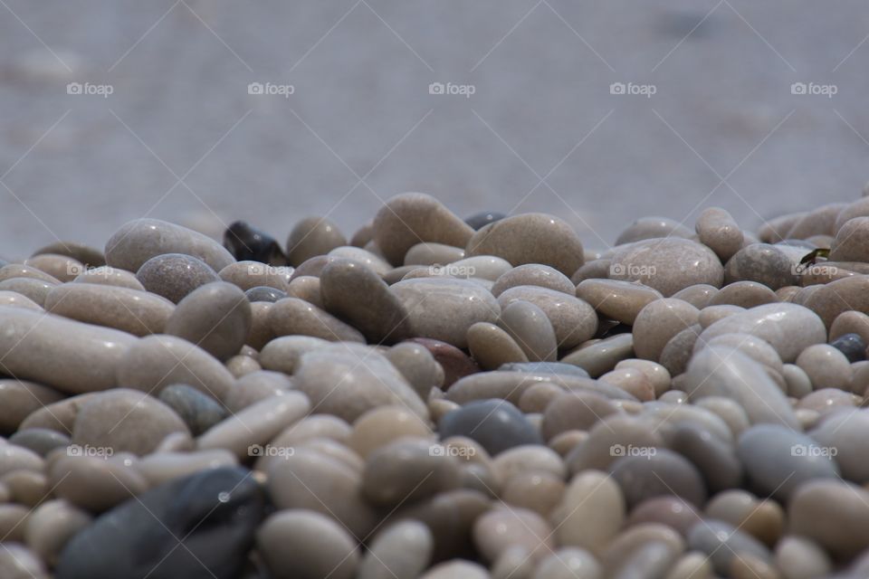 Stones at the beach