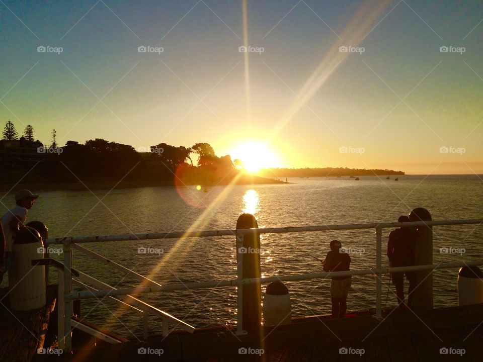 Sunset from Cowes Jetty, Phillip Island 