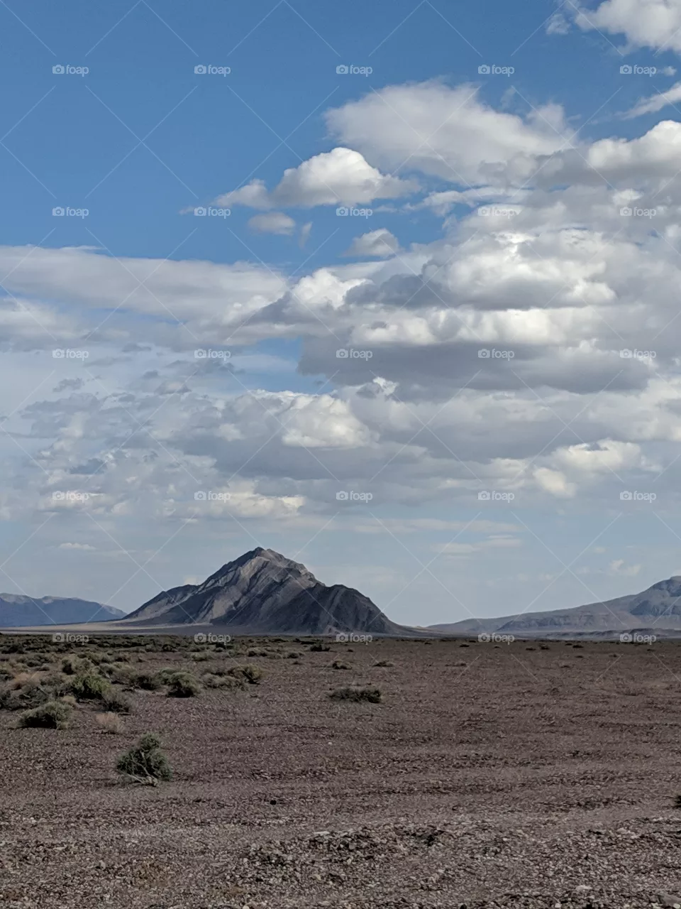 Blue sky and White Clouds