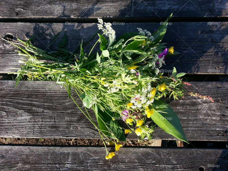 Bouquet of wildflowers 