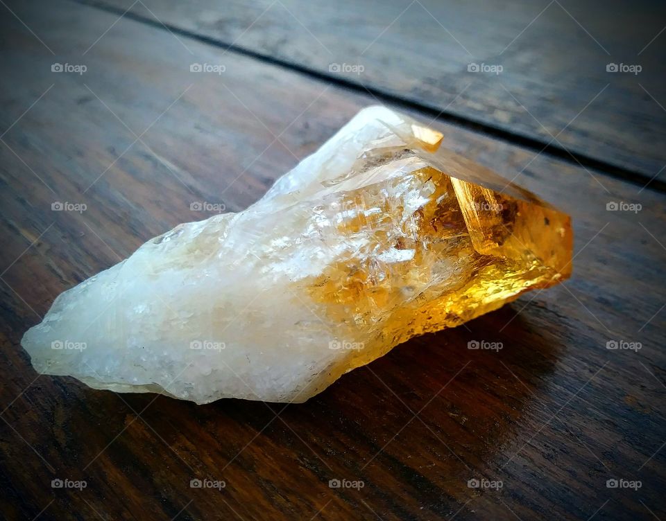 Citrine Quartz Crystal Rock Mineral Natural Stone Orange Gold Quartz Wealth Abundance Prosperity Sacral Chakra