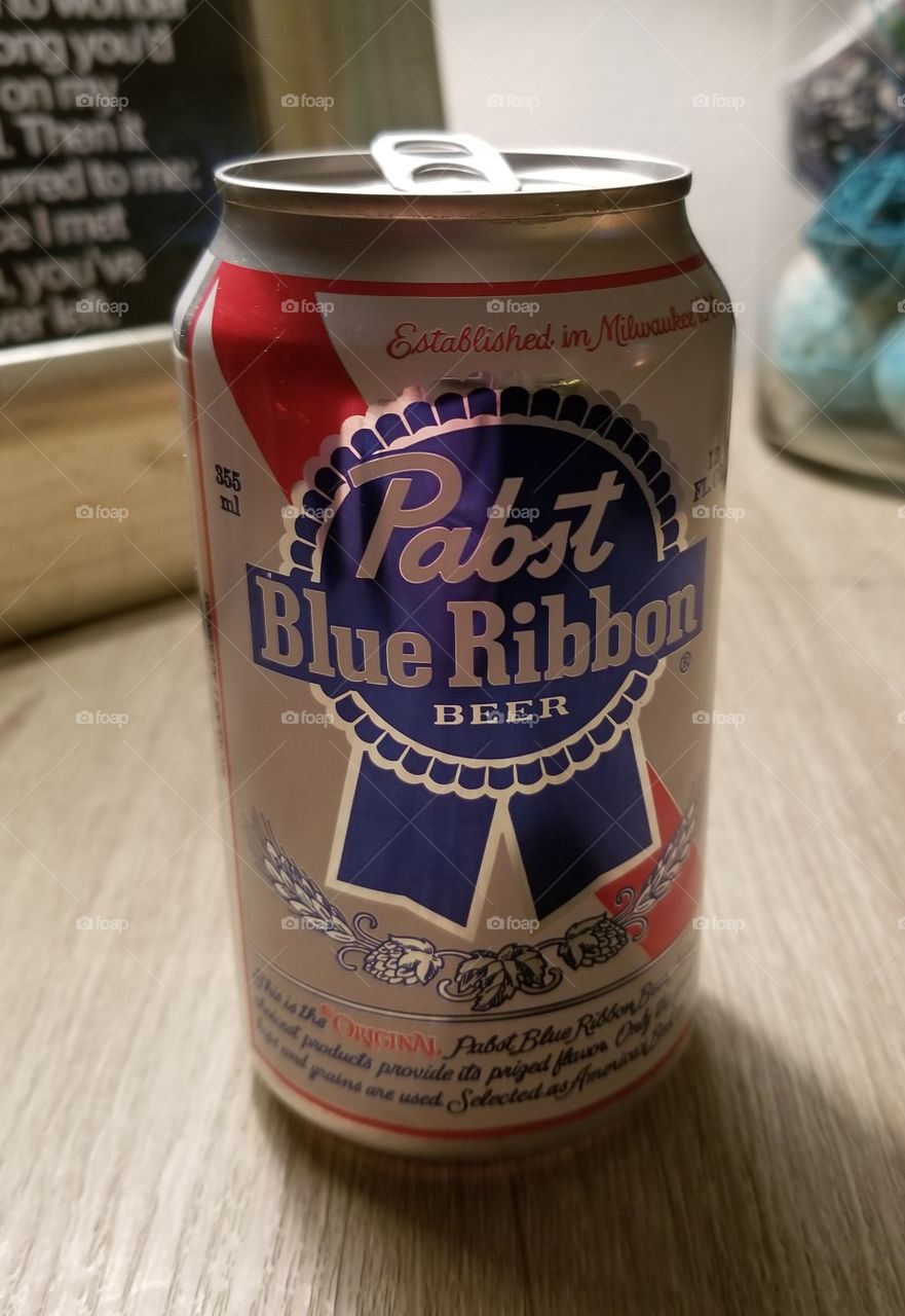 Pabst  Blue Ribbon Beer