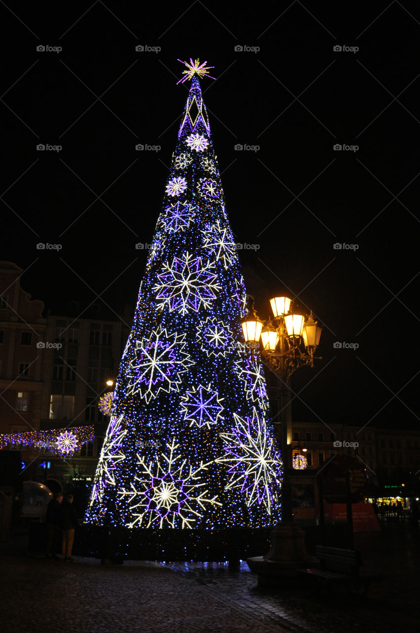 Christmas, No Person, Architecture, Evening, Light