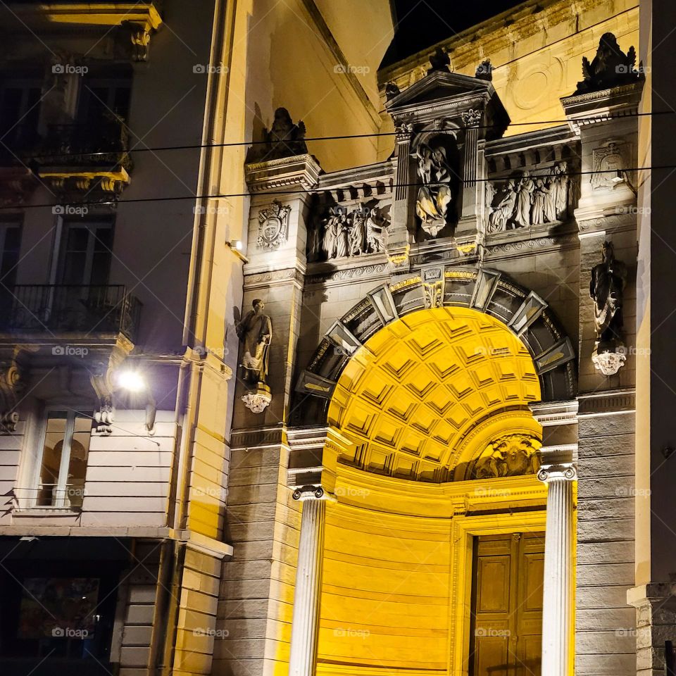 Festival of lights, Lyon, France