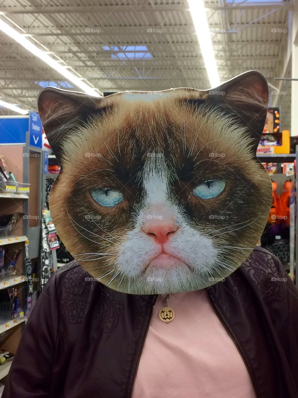 Grumpy Cat Mask