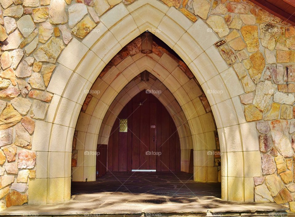 Door in Archway