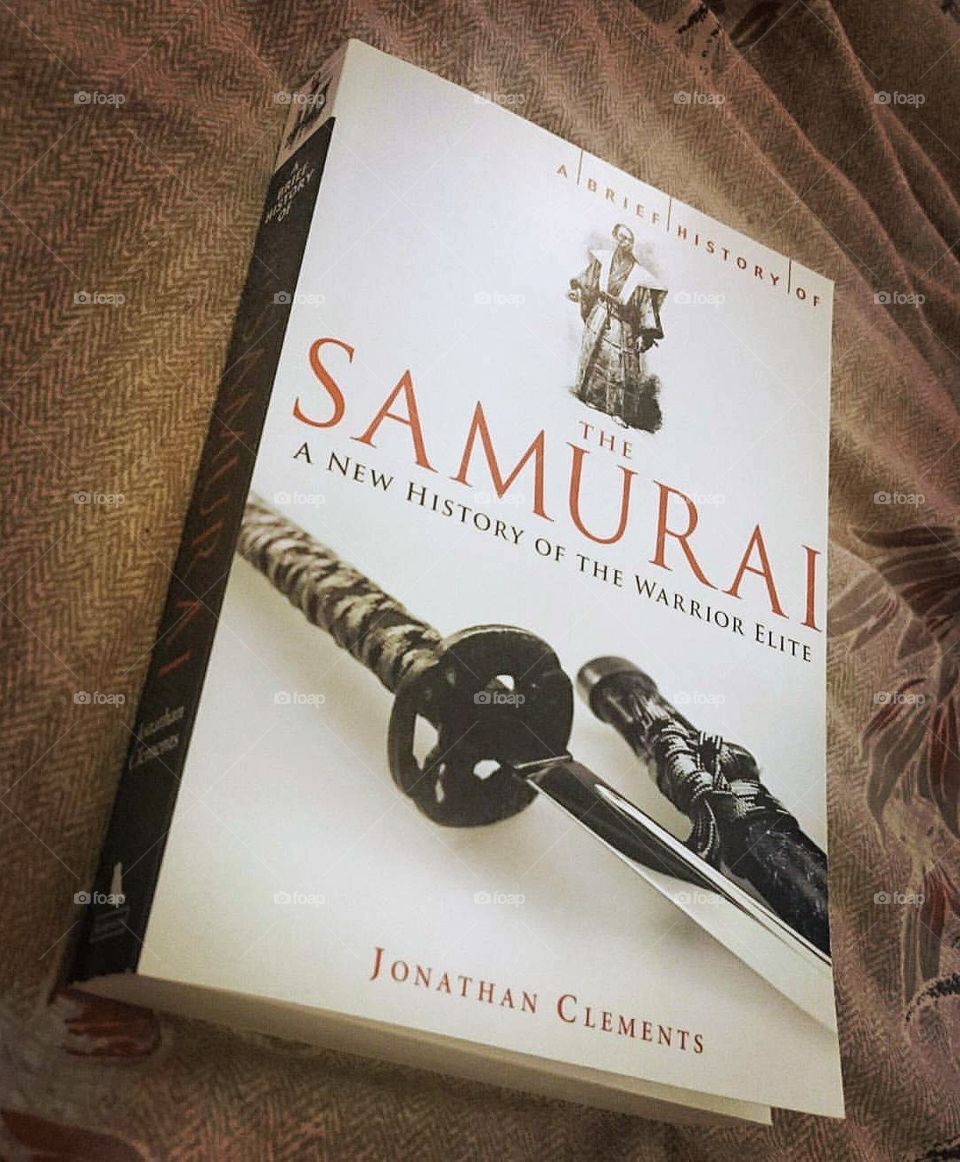 Book reading in bed! How about the history of the Samurai?
