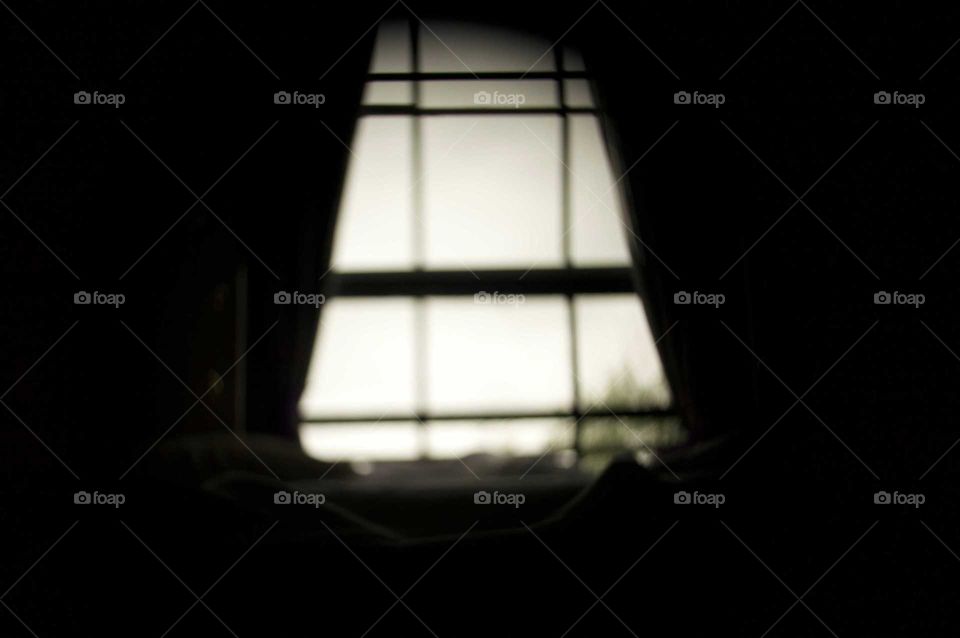 dark creepy/ calming window