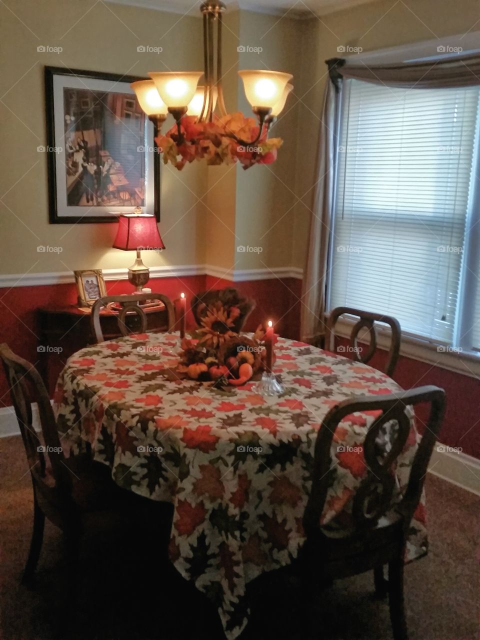 Autumn Table Setting