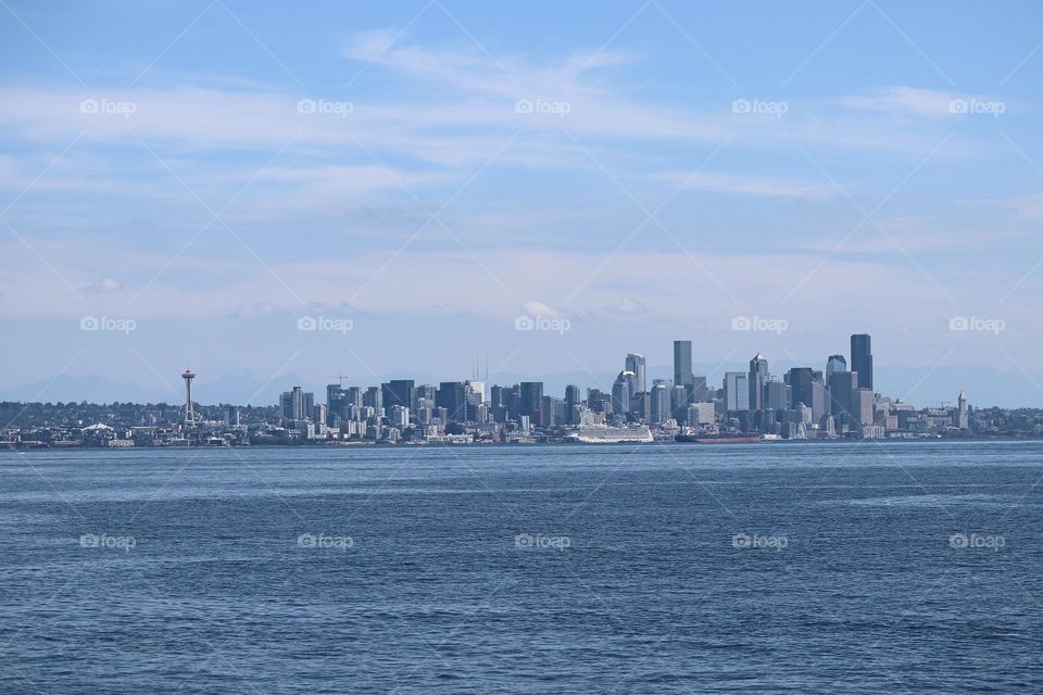 Seattle from Puget Sound