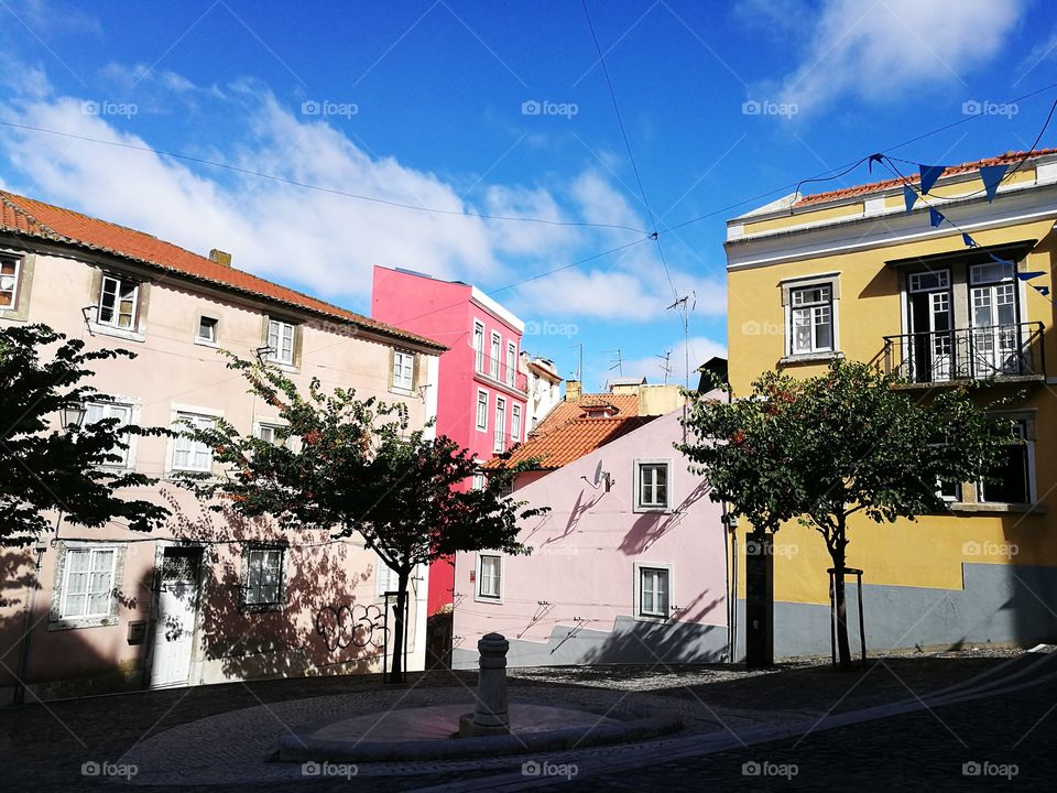 Mouraria is one of the old typical neighbourhoods in Lisbon.