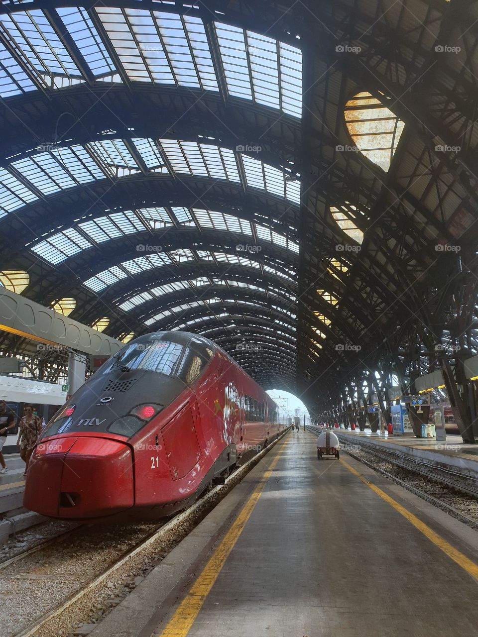 Central Station in Milan