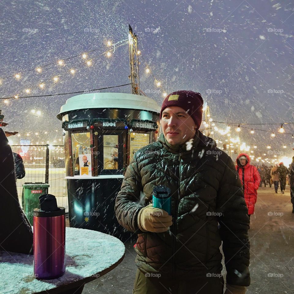 snowy winter, December 2021