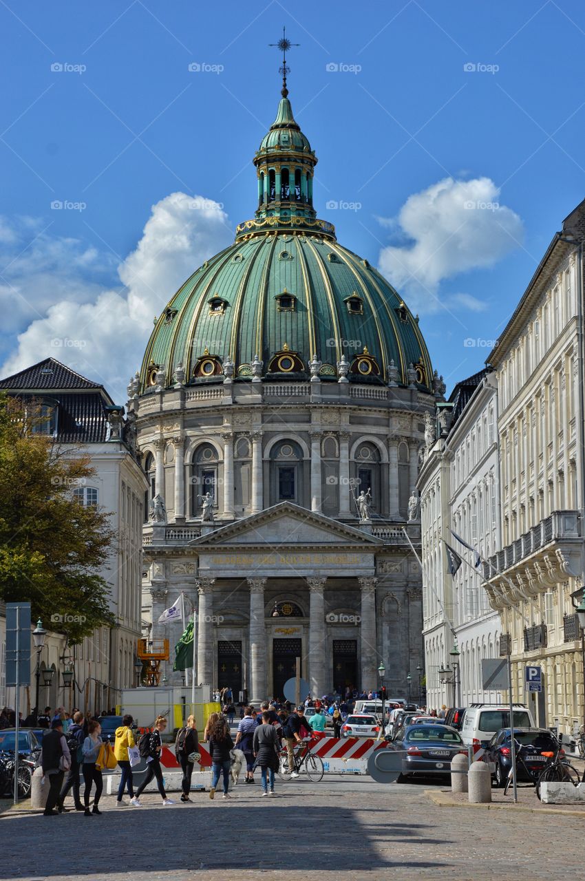 Iglesia de Frederik o Iglesia de Mármol (Copenhague - Denmark)