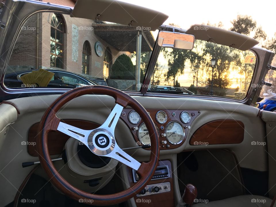 Classic interior car