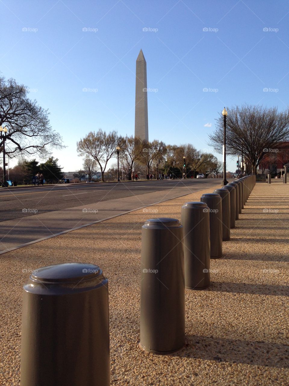 The Washington Monument upclose
