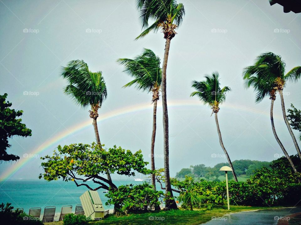 Rainbow in St. John