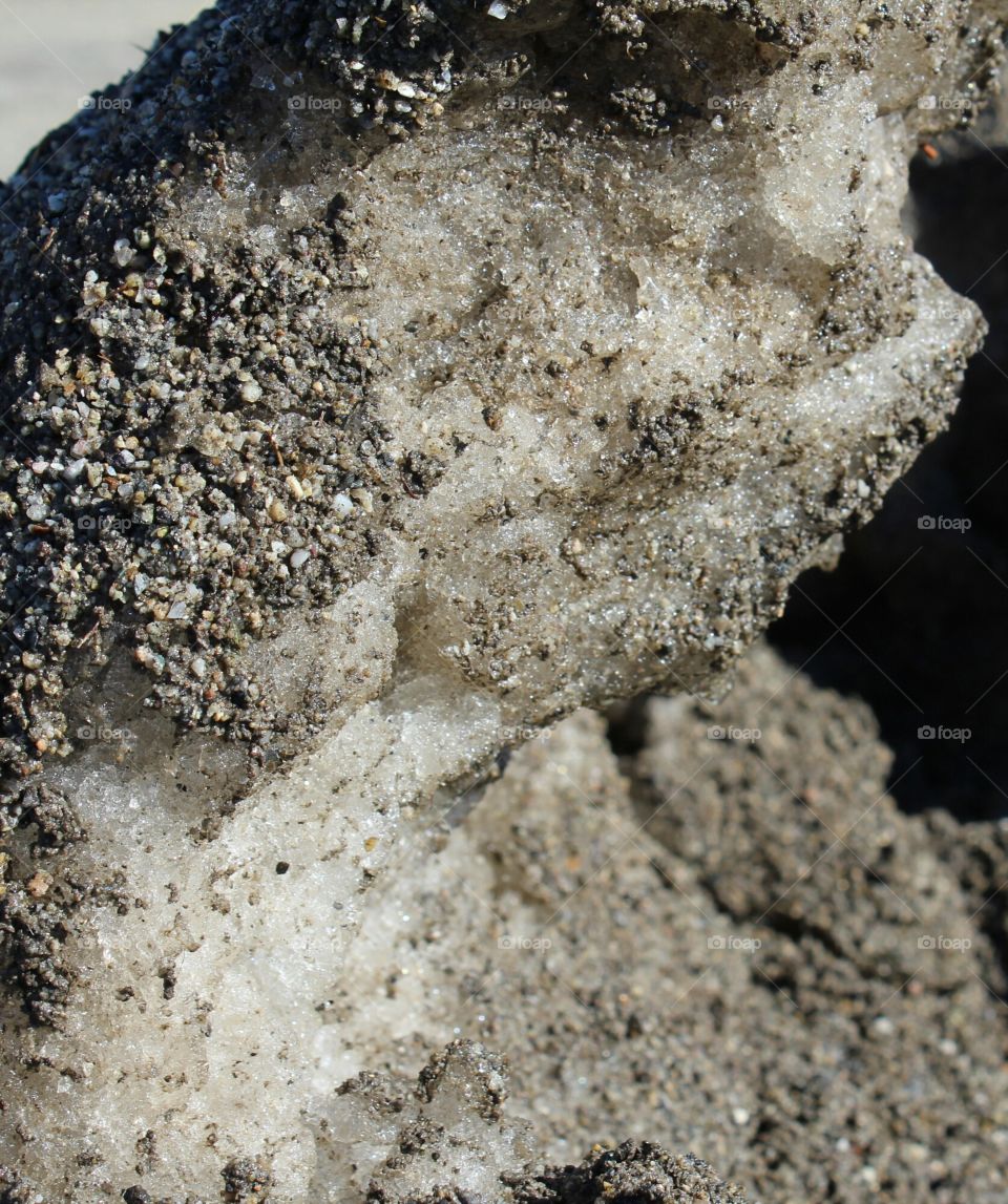 sand and ice