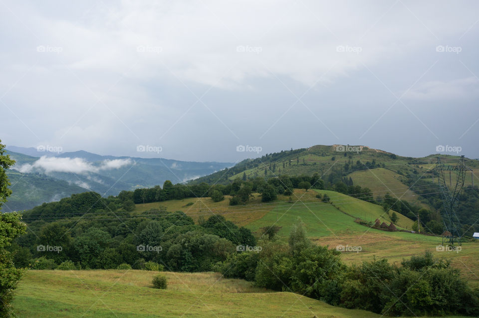 Mountains landscape