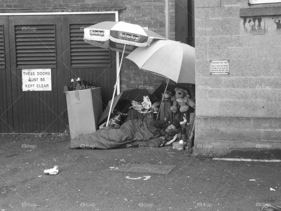 street homeless hoarder by james.c.parker.33