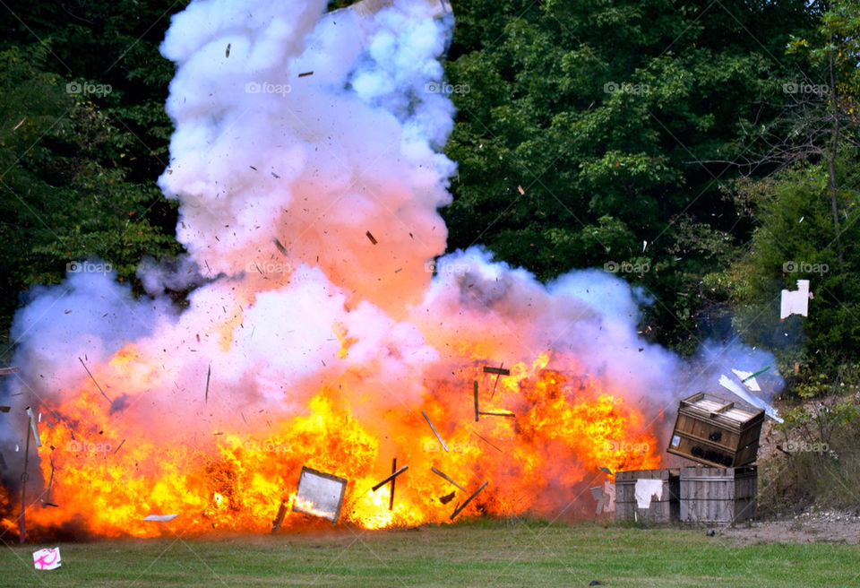 fire explosion fort recovery ohio by refocusphoto